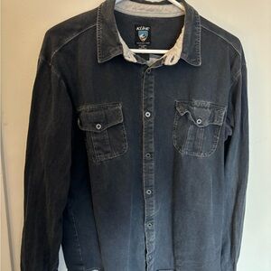 KUHL Denim wash Button-Up Shirt